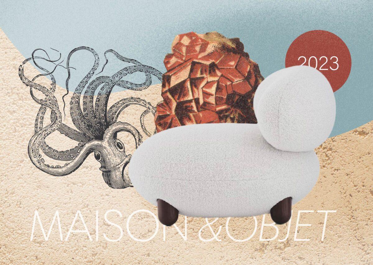 Maison&Objet 2023: почему тренды в дизайне интерьера - камни, омары и старые матрасы?