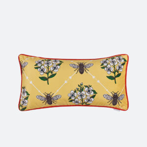 Декоративная прямоугольная подушка с кантом Iris