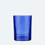 Синий стеклянный стакан для зубных щеток Bright Colors