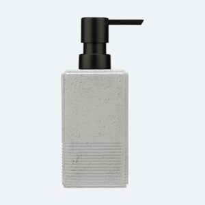 Дозатор для жидкого мыла Duna из цемента серого цвета