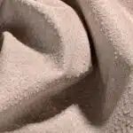 Бежевая тканевая штора Duna для ванной комнаты