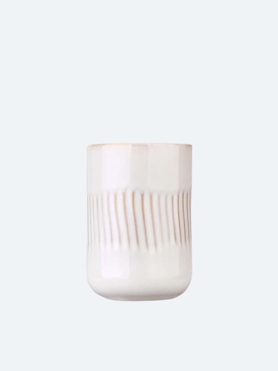 Стакан для зубных щеток Nebeskvit из керамики кремового цвета