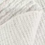 Мягкий коврик для ванной Nebeskvit из хлопка молочного цвета